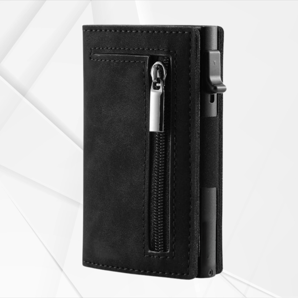 SécuriPorte - Portefeuille Anti-RFID Élégant et Compact