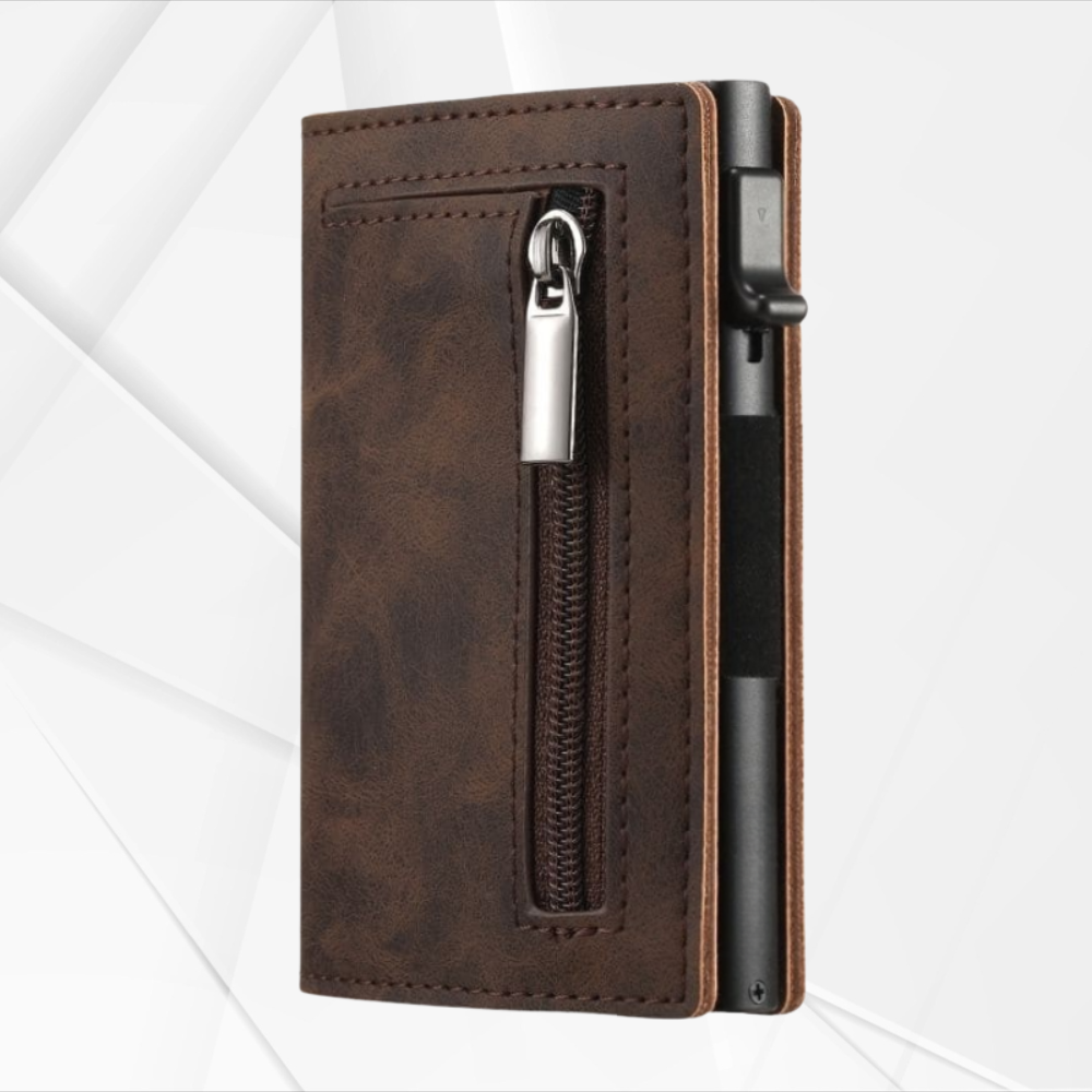 SécuriPorte - Portefeuille Anti-RFID Élégant et Compact