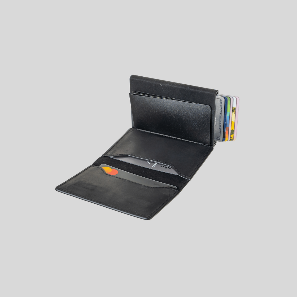 SécuriPorte - Portefeuille Anti-RFID Élégant et Compact
